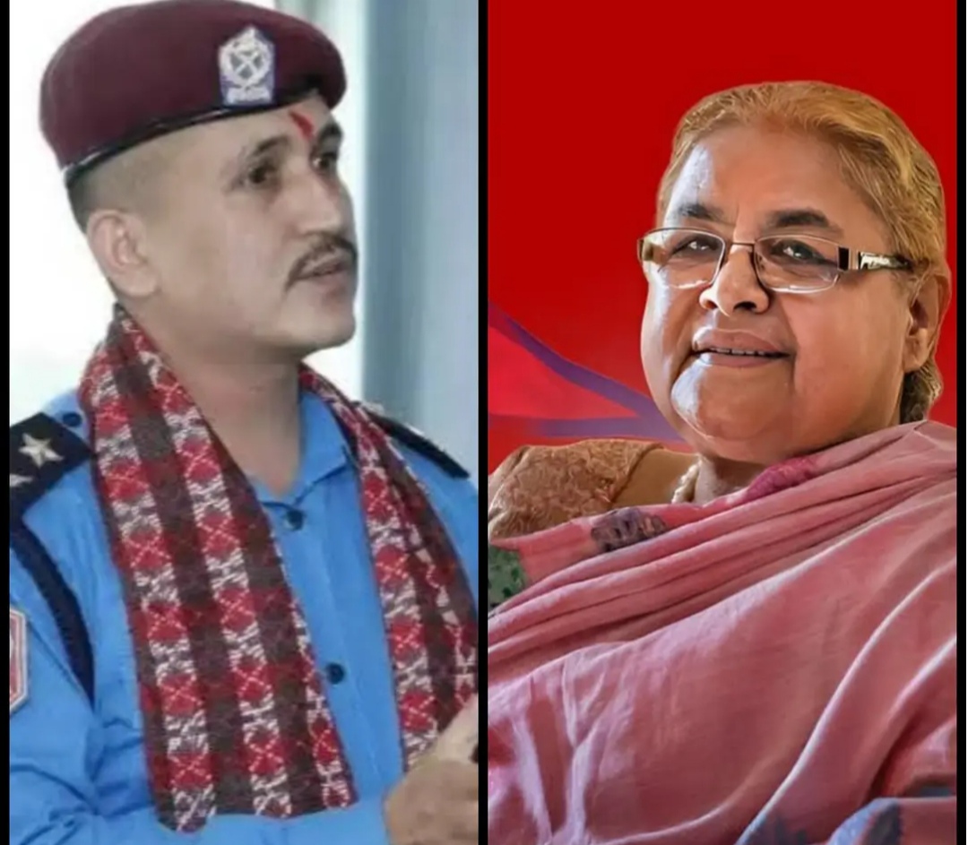 नयाँ प्रधानमन्त्री सुशीला कार्कीको PSO मा डिएसपी थापा